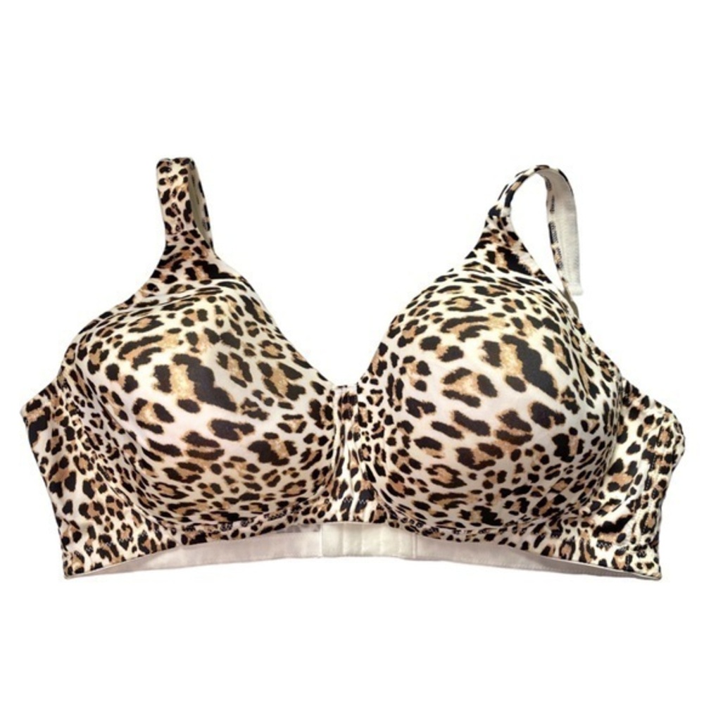 Leading Lady Cheetah Print Wireless Bra